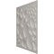 Ekena Millwork 19 5/8in. W x 19 5/8in. H Shale EnduraWall Decorative 3D Wall Panel Covers 2.67 Sq. Ft. WP20X20SLISG - alternate 6